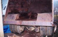 A badly damaged service vehicle is back on the job.